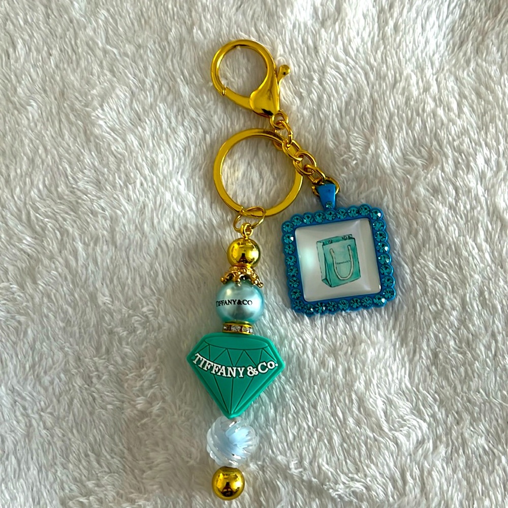 ⚡️Beaded handmade keychain/purse charm